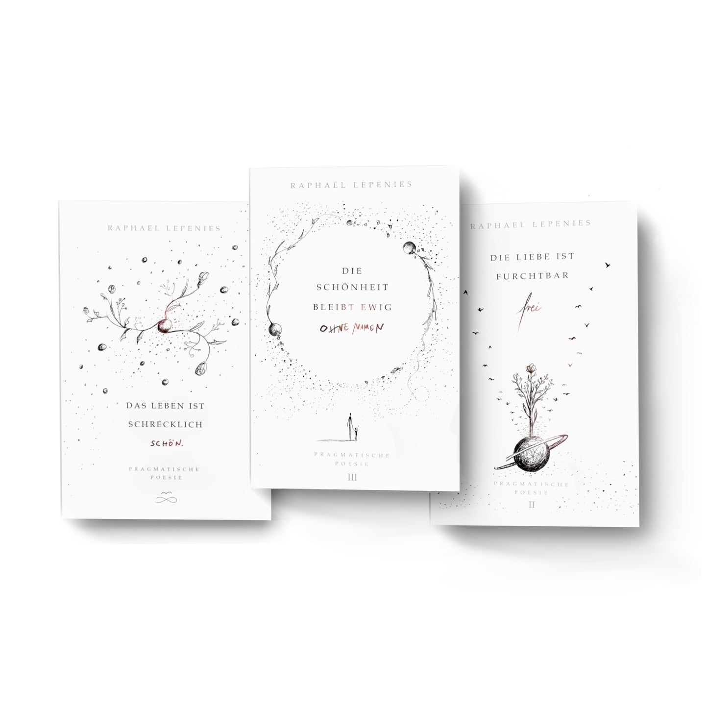 Pragmatische Poesie® I, II und III – Komplett Bundle – 3 Taschenbücher