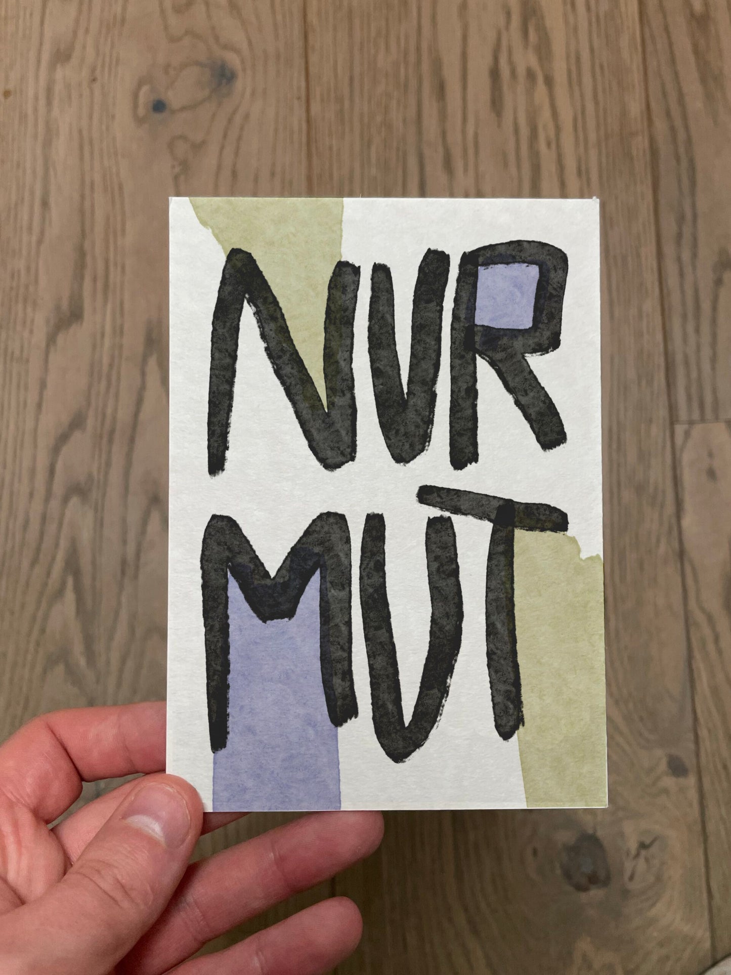 3 x MutKarten „NUR MUT“