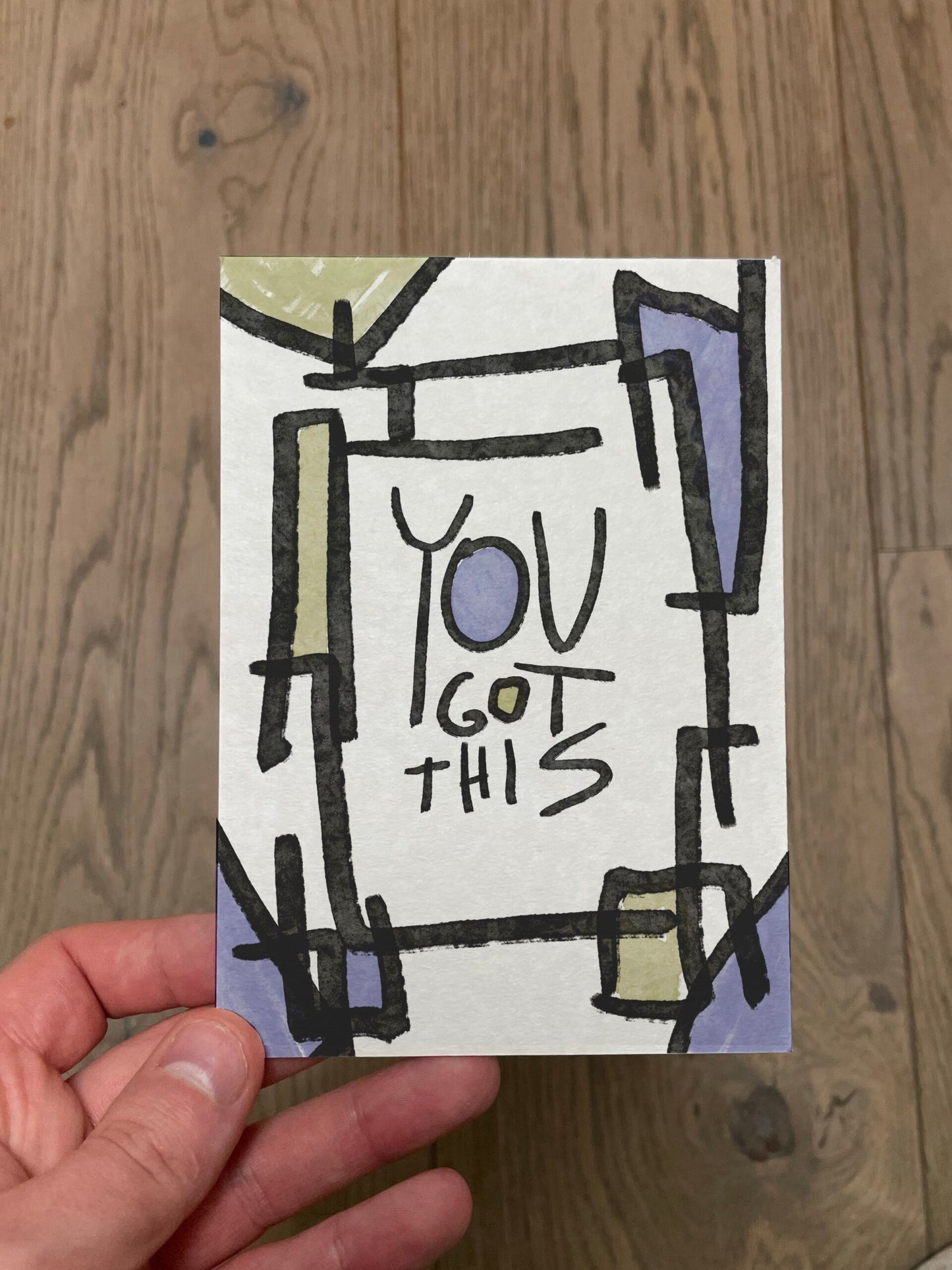 3 x MutKarten „YOU GOT THIS“