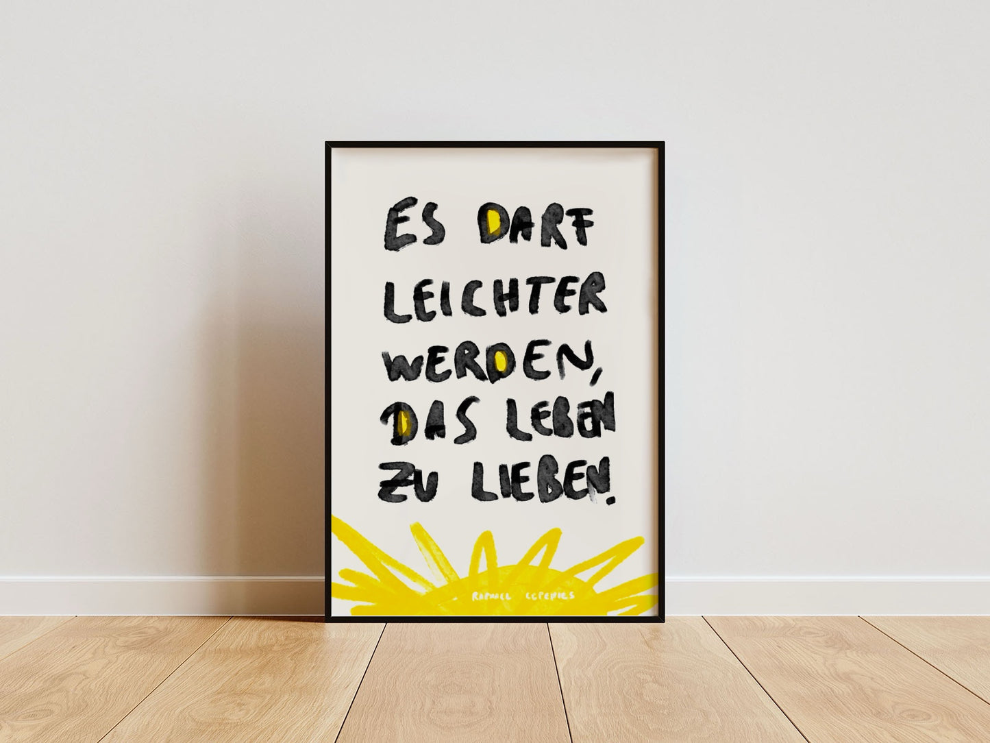 Art Print „Es darf leichter werden…“