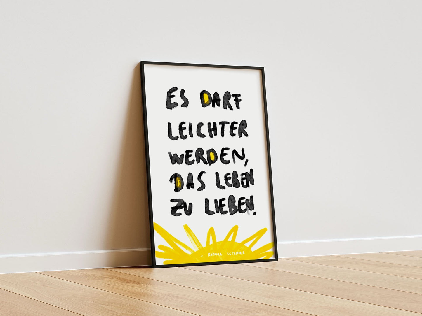 Art Print „Es darf leichter werden…“