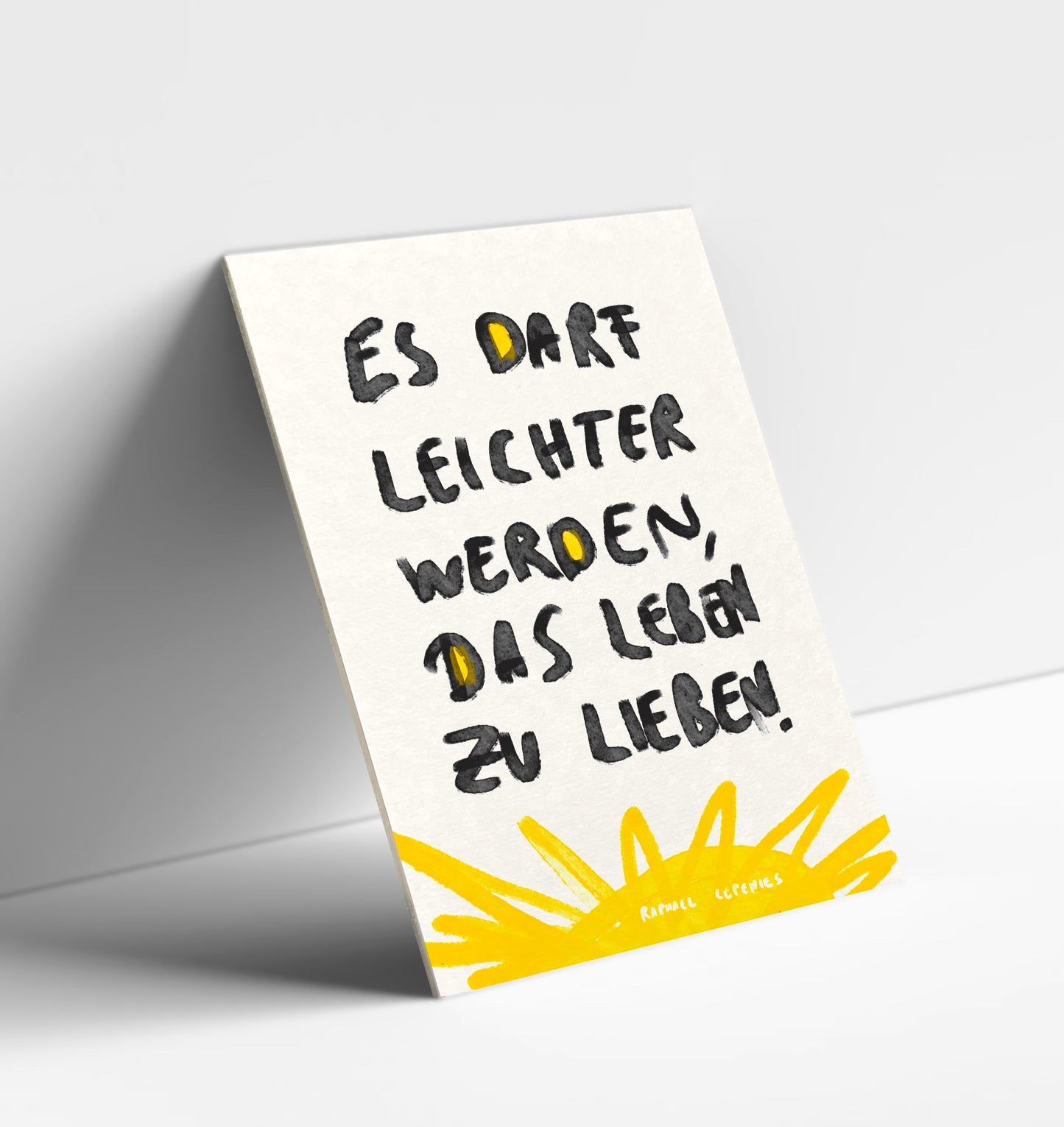 3 x MutKarten „Es darf leichter werden...“
