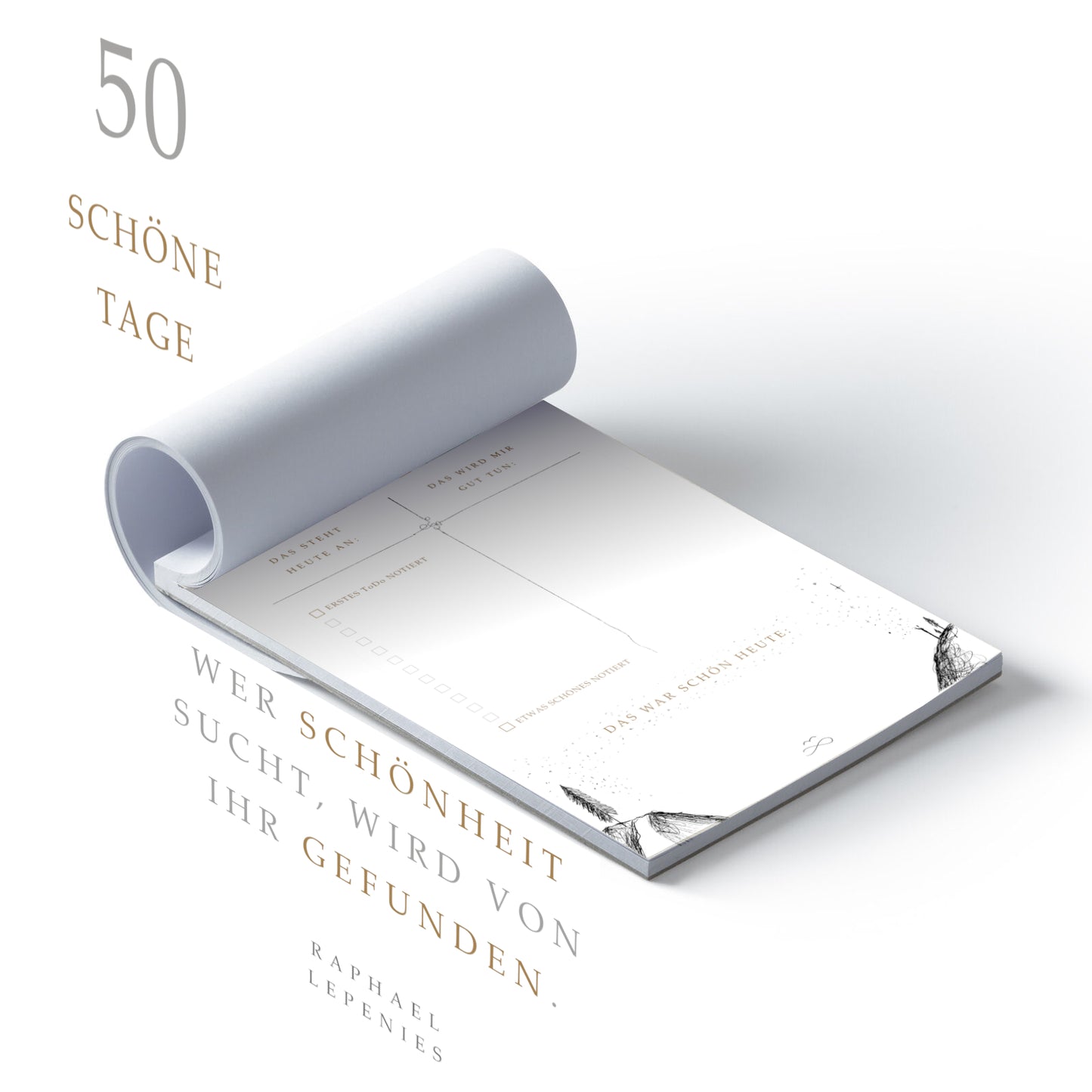 Dankbarkeitsblock für ToDos & ToLoves „50 schöne Tage“