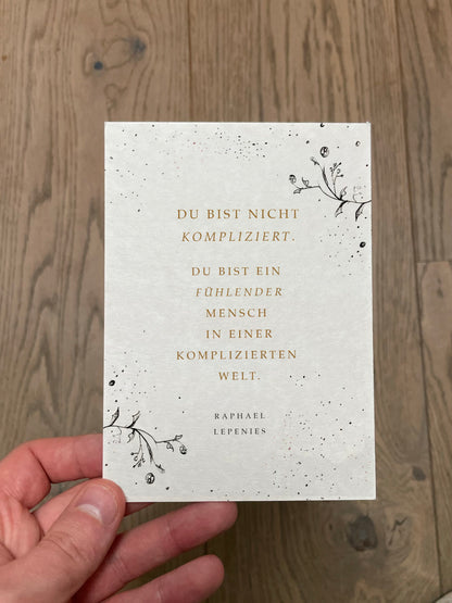 30er MutKarten Set (1 Motiv) Mengenrabatt