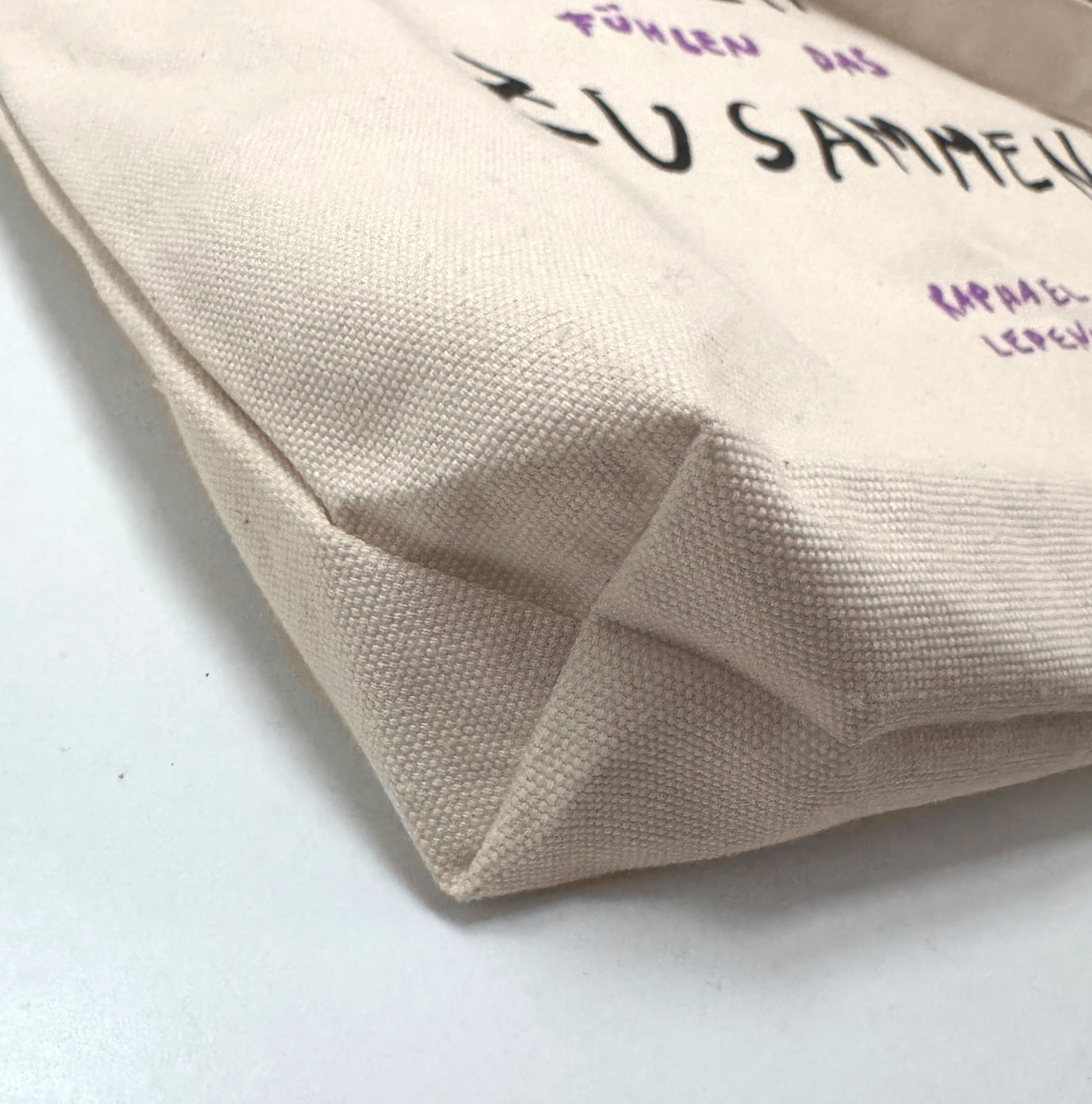 Jutetasche "Wir fühlen das zusammen!"